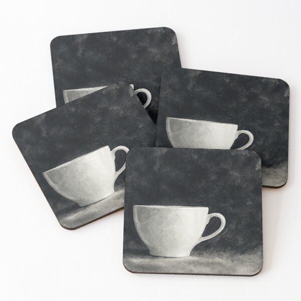 Item preview, Monochrome Watercolor Mug – Minimalist Still Life designed and sold by Pacika.
