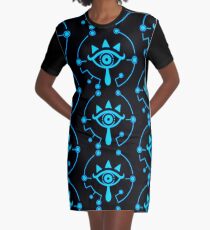 Sheikah Slate - Legend of Zelda - Breath of the Wild Graphic T-Shirt Dress