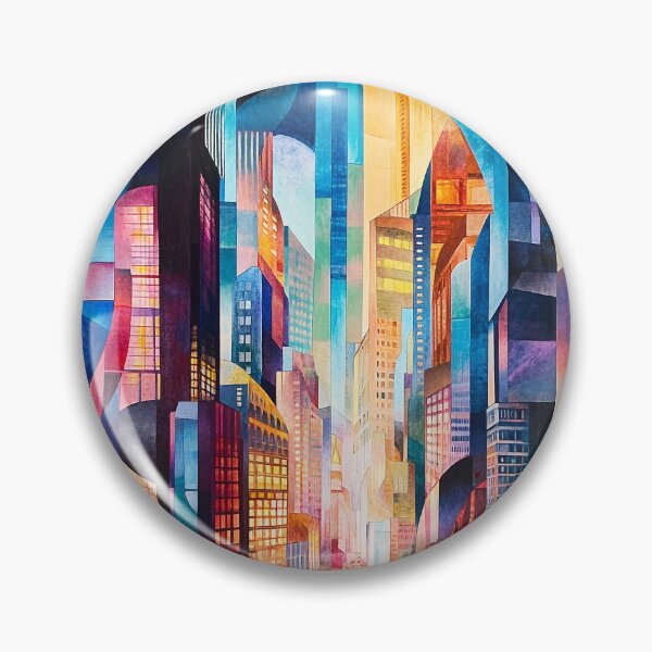 Item preview, The City That Bent Time designed and sold by AM FineArtPrints.