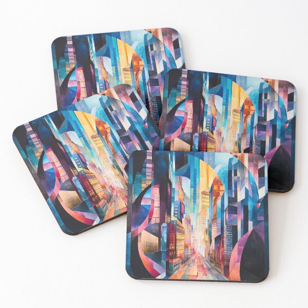 Item preview, The City That Bent Time designed and sold by AM FineArtPrints.