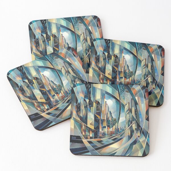 Item preview, The City That Bent Time designed and sold by AM FineArtPrints.