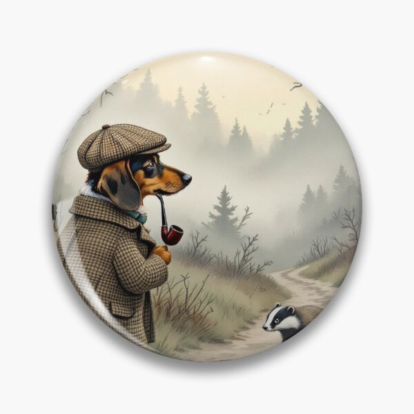 Item preview, The great debate (dachshund art) designed and sold by Keljawa64.