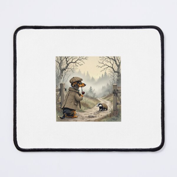 Item preview, The great debate (dachshund art) designed and sold by Keljawa64.