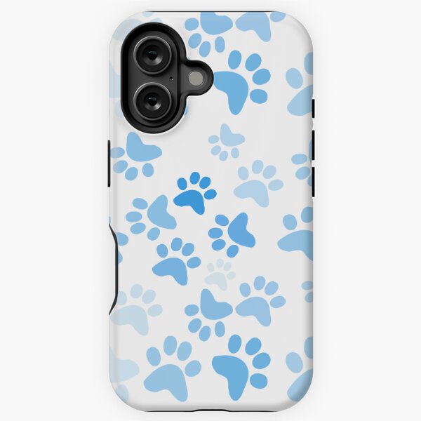 Item preview,  Bluey – Blue Paw Print Scatter designed and sold by CreateADesign.