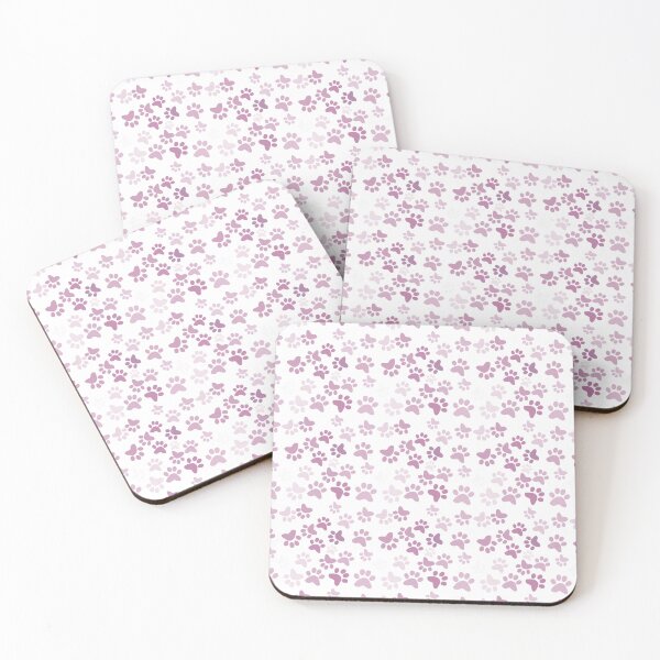 Item preview,  Rosy Paws – Pink Paw Print Scatter designed and sold by CreateADesign.