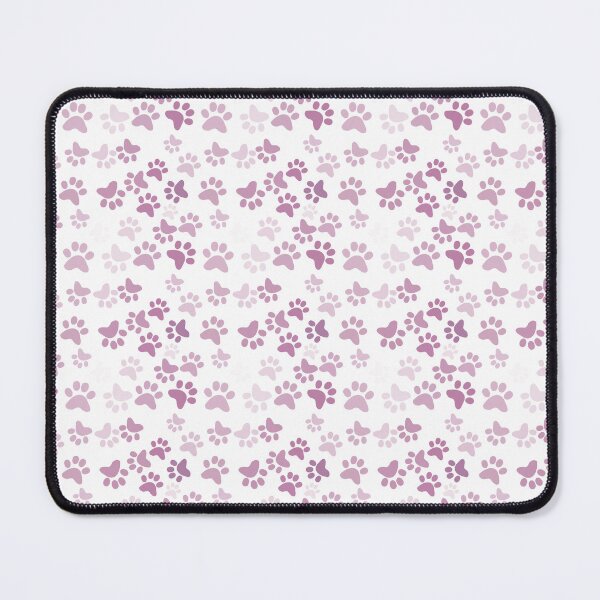 Item preview, Rosy Paws – Pink Paw Print Scatter designed and sold by CreateADesign.