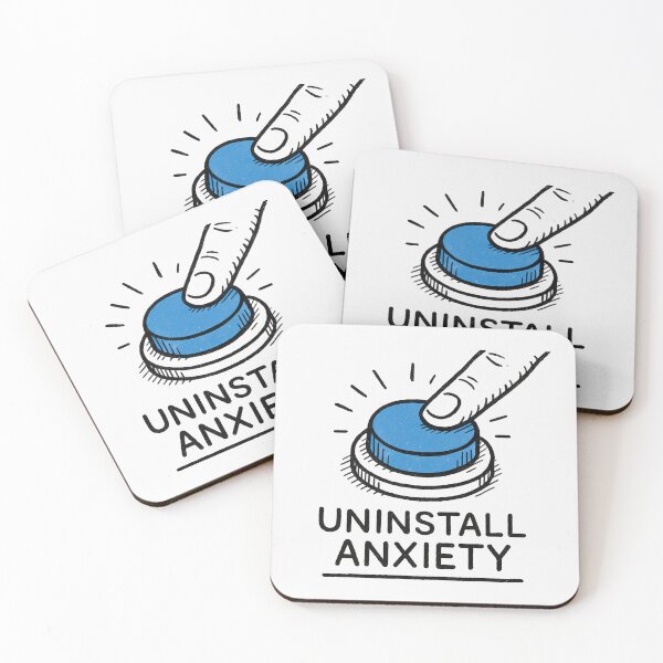 Item preview, Uninstall Anxiety designed and sold by Fanverse Merchandise.