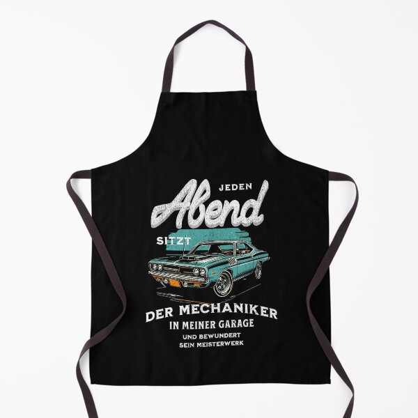 Artikelvorschau, Jeden Abend sitzt der Mechaniker in meiner Garage und bewundert sein Meisterwerk entworfen und verkauft von Pflugart.