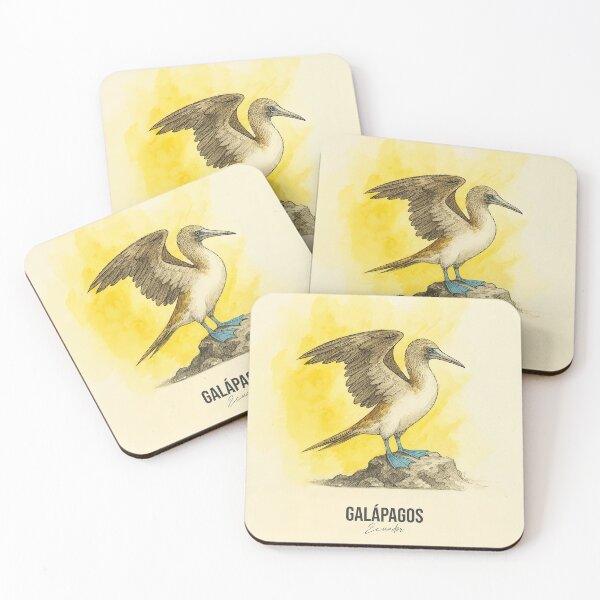Item preview, Blue Footed Booby – Galápagos Ecuador Art designed and sold by AtuqStudio.
