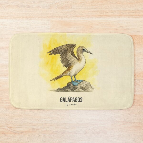 Item preview, Blue Footed Booby – Galápagos Ecuador Art designed and sold by AtuqStudio.