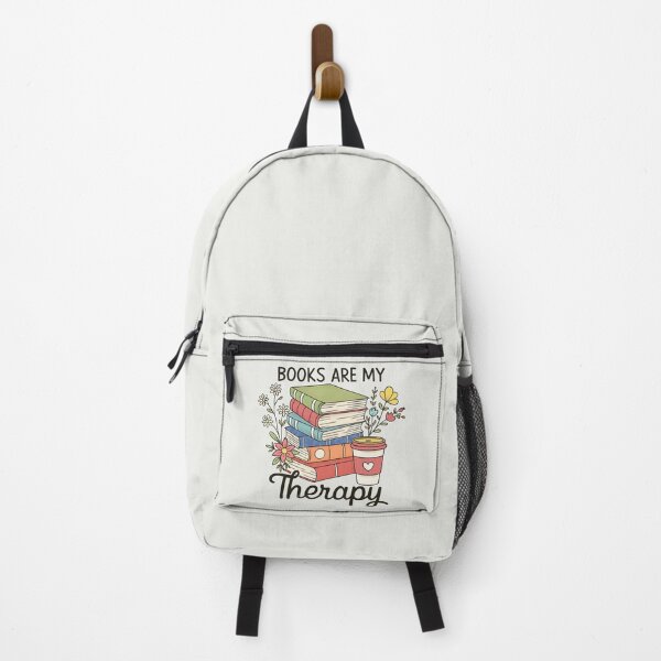 Item preview, Books Are My Therapy designed and sold by Fanverse Merchandise.