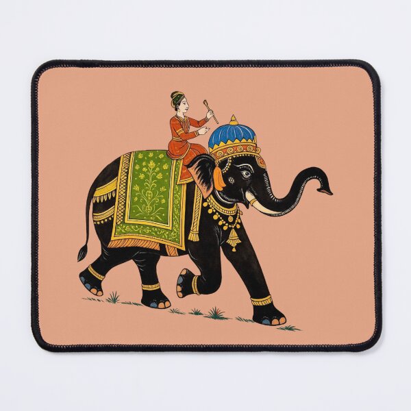 Item preview, Royal Elephant Parade - India Rajasthani Design designed and sold by Myra365Art.