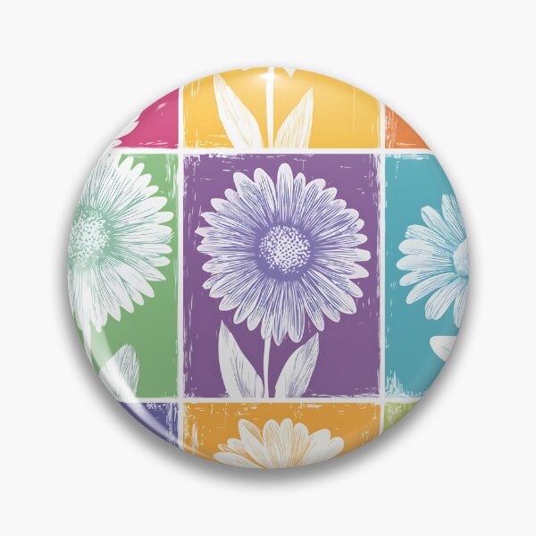 Item preview, 3x3 Pop Art Daisies designed and sold by Boddicca.