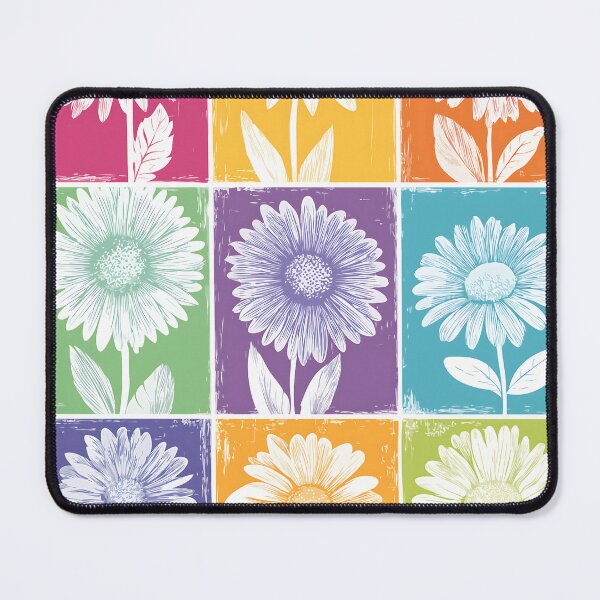 Item preview, 3x3 Pop Art Daisies designed and sold by Boddicca.