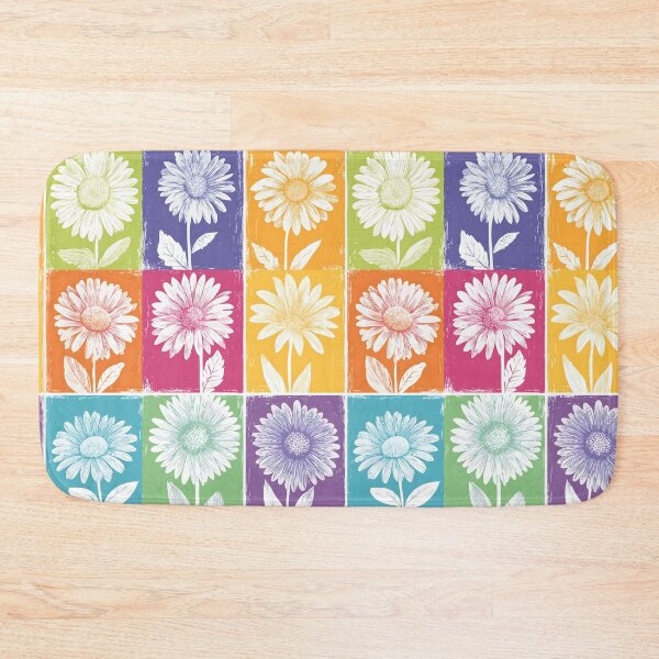 Item preview, 3x3 Pop Art Daisies designed and sold by Boddicca.