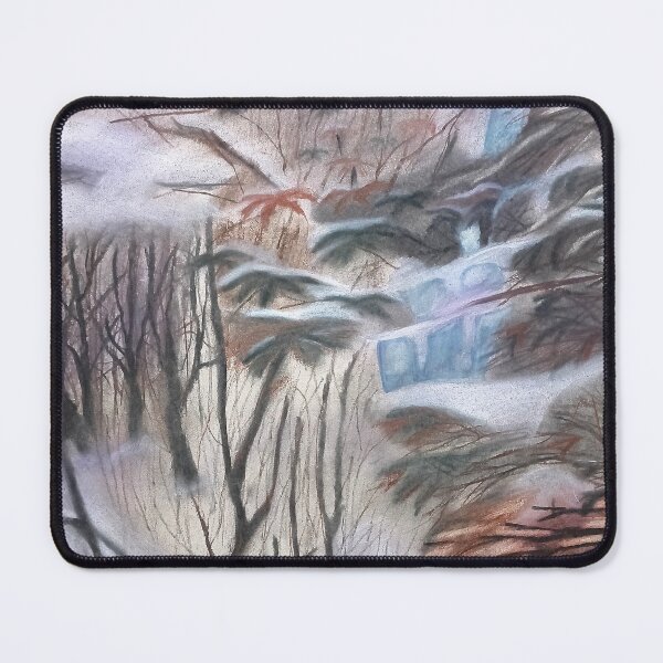Item preview, Snow Falls in the forest - nature aesthetics designed and sold by cddlydotco.