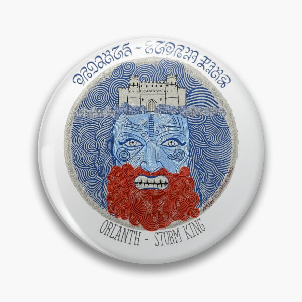 Item preview, Orlanth - Storm King by Matthew Cole designed and sold by Sbrayarts.