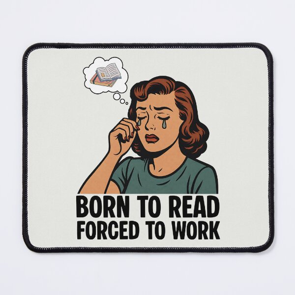 Item preview, Born To Read designed and sold by Fanverse Merchandise.