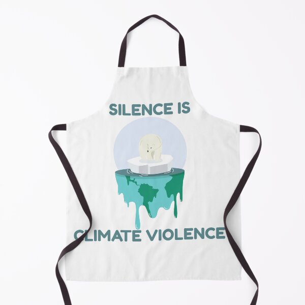 Item preview, Silence Is Climate Violence – Climate March Protest Art designed and sold by FreedomAndLove.