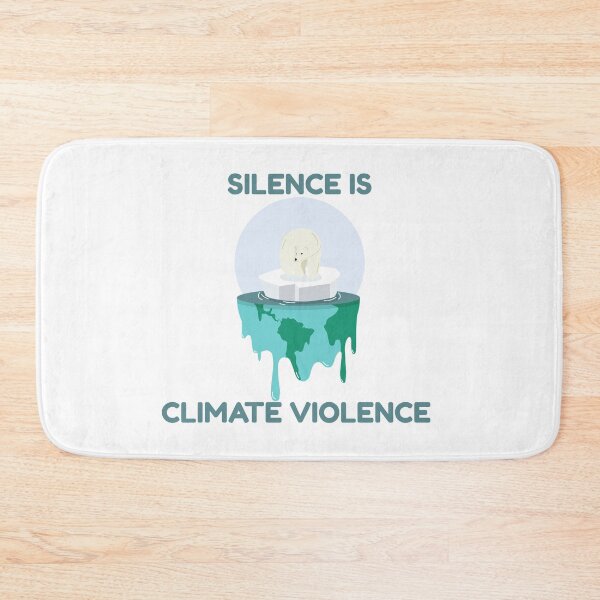 Item preview, Silence Is Climate Violence – Climate March Protest Art designed and sold by FreedomAndLove.