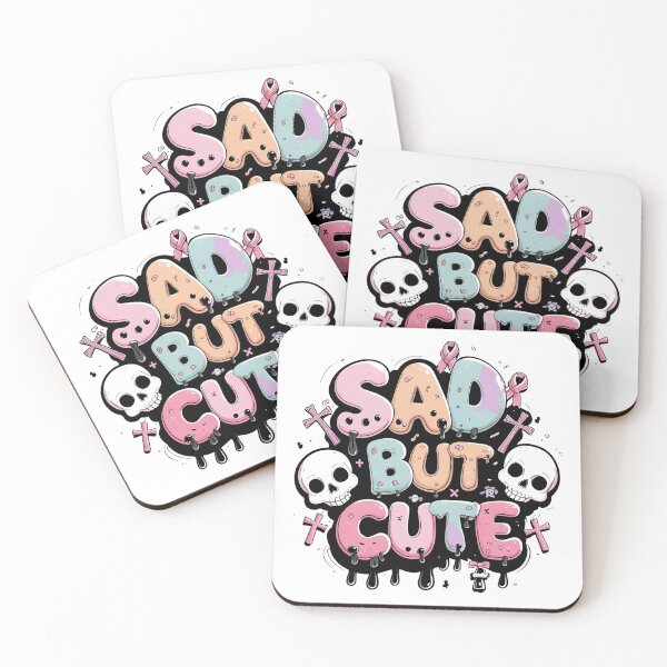 Item preview, Sad but cute Halloween quote designed and sold by Nathaphat514.