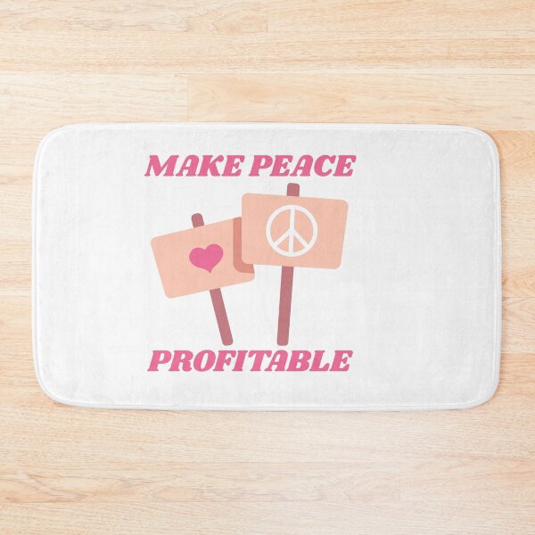 Item preview, Make Peace Profitable – Anti War Protest Peace Sign Art designed and sold by FreedomAndLove.