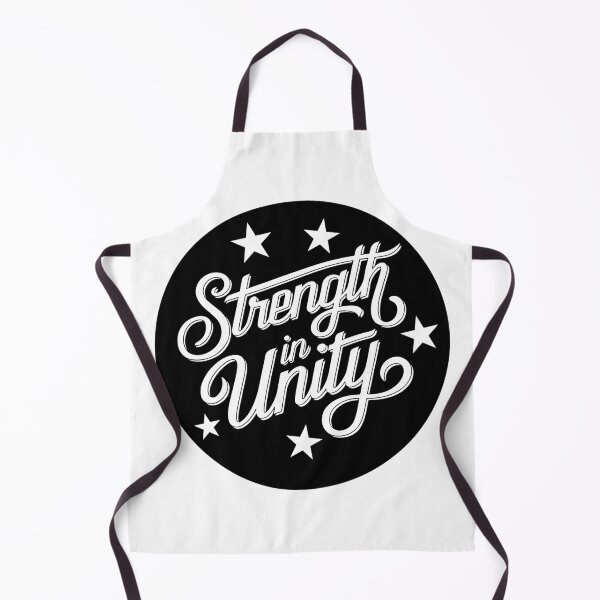 Item preview, Strength in Unity Retro Quote Motivational Typography Art designed and sold by FreedomAndLove.
