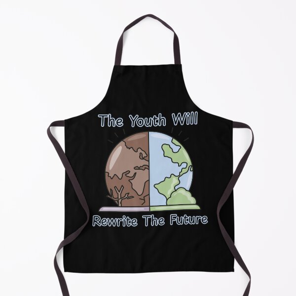 Item preview, The Youth Will Rewrite the Future Climate Activism Art designed and sold by FreedomAndLove.