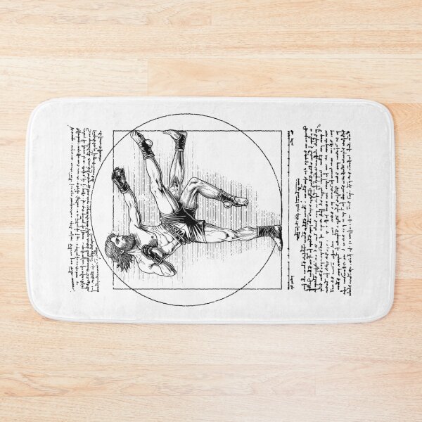Item preview, MMA Fighter Mixed Martial Arts Vitruvian Man Funny Da Vinci designed and sold by GrandeDuc.