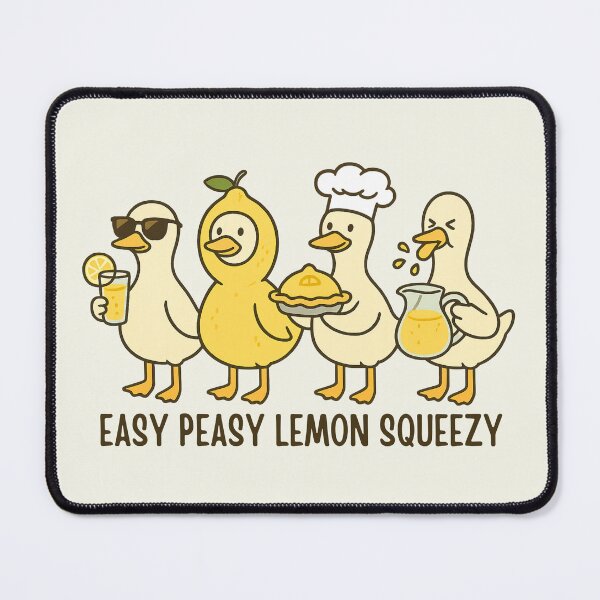 Item preview, Easy Peasy Lemon Squeezy Geese Squad Summer Lemonade designed and sold by SunfullyYours.