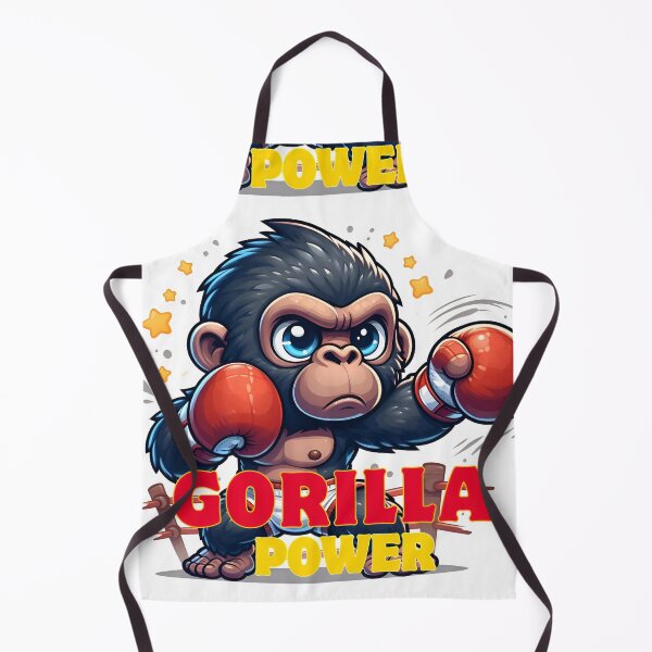 Item preview, Cute Boxing Gorilla Power Art designed and sold by KMHArts.