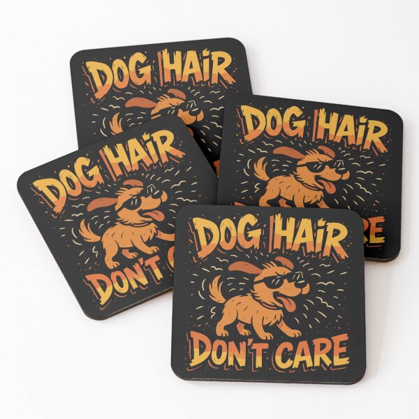 Item preview, Fun Dog Hair Don't Care Graphic T-Shirt for Pet Lovers designed and sold by ThreadQuirk.