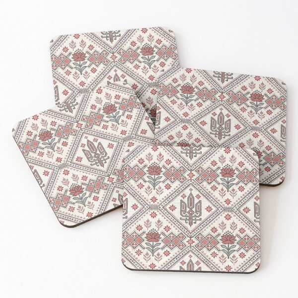 Item preview, Traditional Ukrainian Cross-stitch Embroidery with Tryzub Emblem. designed and sold by RGShirtWorks.