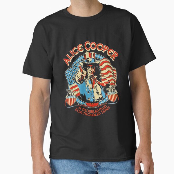 Artikel-Vorschau von Alice Cooper Uncle Sam Posterkunst für Rock-Rebellen und Geschenk für Fans politischer Satire, designt und verkauft von AlisiaJShearin.