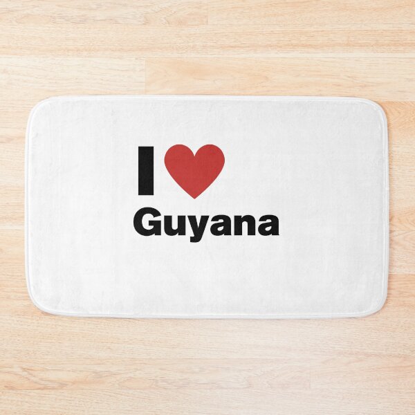Item preview, I love Guyana - Guyana Vintage Waterfalls Travel  designed and sold by CapriCreatives.