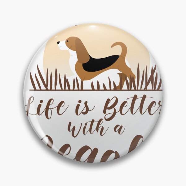 Item preview, Life Is Better With a Beagle – Cute Gift for Beagle Lovers, Dog Mom & Dad T-Shirt designed and sold by Motif Store.