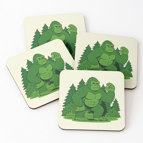 Item preview, Green Forest Guardian – The Mythical Bigfoot designed and sold by starcupzz.