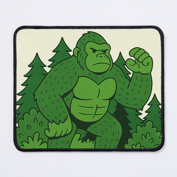 Item preview, Green Forest Guardian – The Mythical Bigfoot designed and sold by starcupzz.