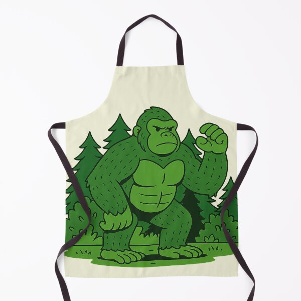 Item preview, Green Forest Guardian – The Mythical Bigfoot designed and sold by starcupzz.