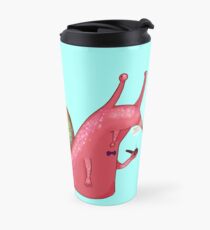 Weed Smoking Snail Travel Mug