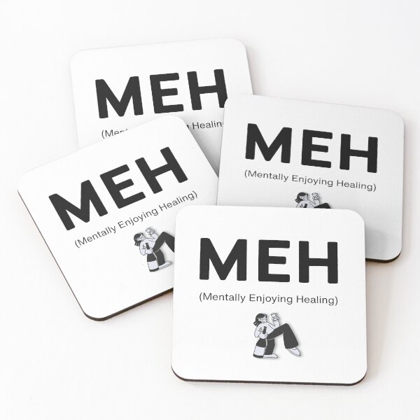Item preview, MEH – Mentally Enjoying Healing Tee for Chill Introverts designed and sold by Lucky Streetwear.