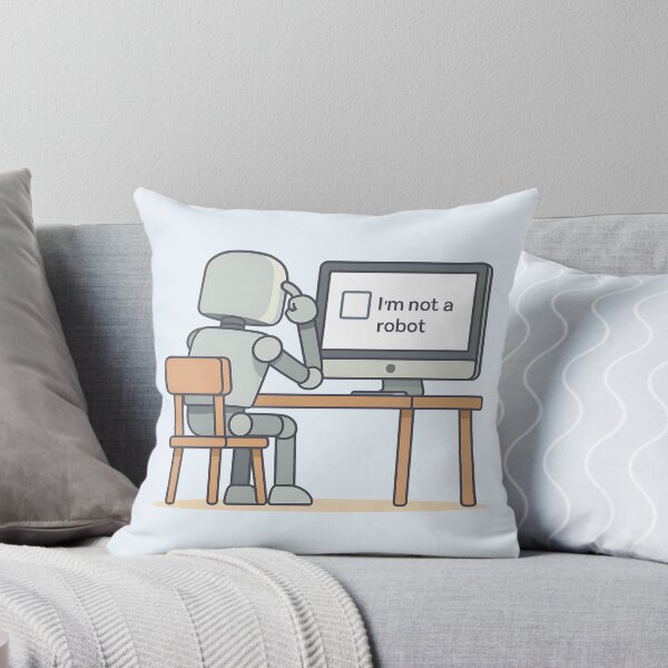Item preview, I'm Not A Robot designed and sold by Fanverse Merchandise.