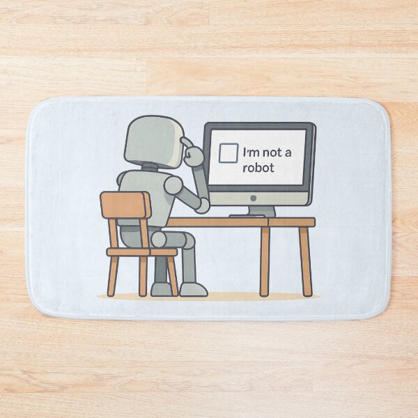 Item preview, I'm Not A Robot designed and sold by Fanverse Merchandise.