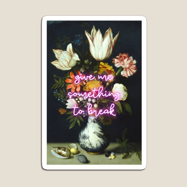 Item preview, Break stuff classical art print designed and sold by HexHaus.