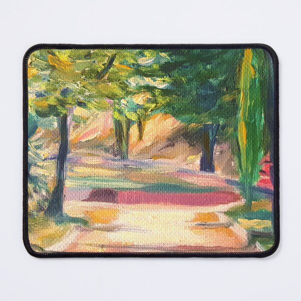 Item preview, plein air oil painting.Tennis club garden. Jamor designed and sold by Tereza Pilar  Art.