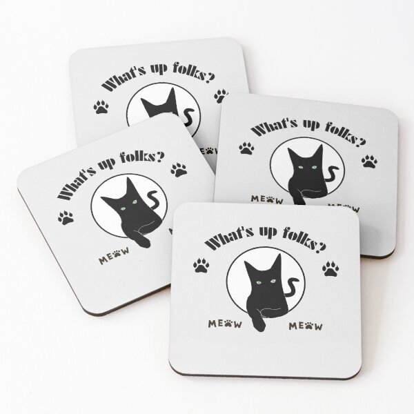 Item preview, Bored Black Cat designed and sold by Khanndy's Creations.