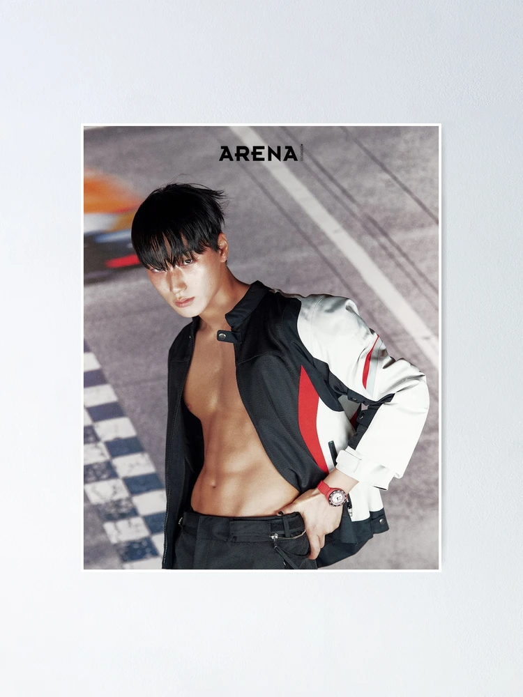 ATEEZ CHOI SAN abs ice on my teeth kpop atiny summer vibes