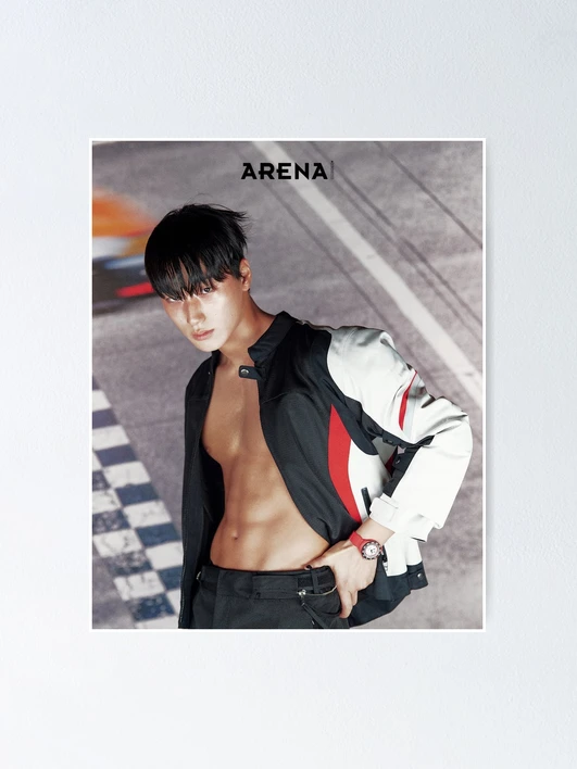 ATEEZ サン　ソウルコン　ATINY ZONE特典　ウサン fposter,x_small,wall_texture,