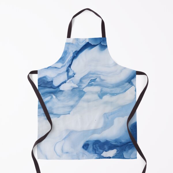 Item preview, Blue and White Marble 1 designed and sold by FlaskLab.