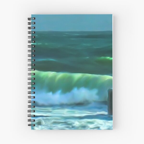 Item preview, green waves designed and sold by Tereza Pilar  Art.